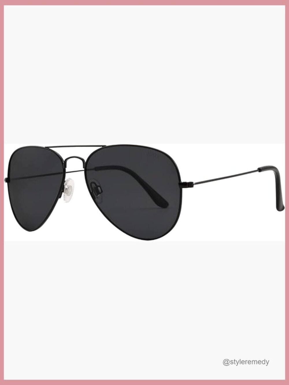 Polarized Aviator Sunglasses with Lightweight Metal Frame
